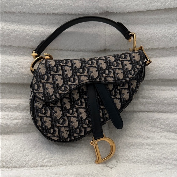 Dior Mini Saddle Bag (+$400 extra Dior strap) - Picture 1 of 6